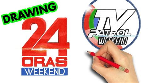 24 oras weekend logo|how to draw TV Patrol 24 Oras Weekend Logo .
